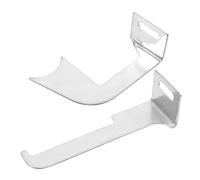 Gadpiparty 1 Set Gancio supporto radiatore accessori ob11 accessori per incrociatori kit tubi accessori termosifone staffa termosifone gancio per radiatore gancio del radiatore acciaio Silver