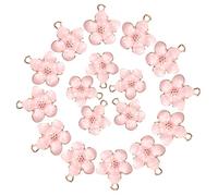 Gadpiparty 1 Set Gioielli Con Ciondolo Sakura Gioielli Di Moda Alla Moda Ciondolo Per Fare Gioielli Ciondoli Sfusi Per La Creazione Di Gioielli Lega Rosa 50 Pezzi