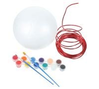 Gadpiparty 1 Set Pacchetto di Materiale Globale Schiuma Pratica modellazione polistirolo mappamondo per l'apprendimento dei Globe per Sfera Fiore schiume Giocattolo Globale
