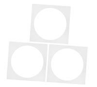 Gadpiparty 1 Set Photo Display Mat Pre Cut Square Frame Pads for Artwork And Photos Durable Backing Boards for Home Decoration 3 Pezzi