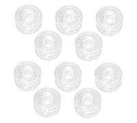 Gadpiparty 10 Pezzi Avvolgitori di Plastica Trasparente per Macchine da Cucire Domestiche di Varie Marche