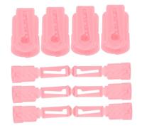 Gadpiparty 10 Pezzi di Guida in Plastica per Filato per Uncinetto Avvolgitore di Filato Infilatore Protezione per Cucire Singer Cucito Portatile Tessuto Intrecciato Accessori per