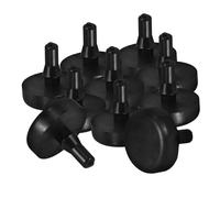 Gadpiparty 10 Pezzi Gommino Pedale Freno Tappo Stop Interruttore Compatibile Vari Modelli Auto Materiale Gomma Colore Nero