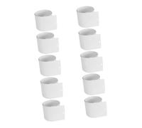 Gadpiparty 10 Pezzi Stecche di Tende Verticali in PVC Bianco Sostituzione Facile e Resistente per Porte e Finestre Scorrevoli Lamelle Senza Attrezzi