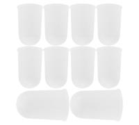 Gadpiparty 10 Pezzi Tappi per Bruciatore ad Alcool in Plastica Resistente al Calore Coperture Rotonde per Lampade a Olio e Torce Compatibili per Uso in Laboratorio e Illuminazione