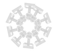 Gadpiparty 10 Set Kit e per Sedile Wc in Plastica Alta Resistenza Accessori Fissaggio Sicuro e Smontaggio Rapido per Pulizia e Manutenzione Facile
