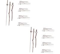 Gadpiparty 10 Set lancette dell'orologio Sostituzione di Grandi Dimensioni Mano Ricambio volti Piccolo Mani Kit componenti Orologio Hardware dell'orologio Kit lancette Orologio di Legno