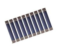 Gadpiparty 100 Pezzi Clip Metalliche Flessibili Interne da 9cm per Borsa | Ricambio Fai in Ferro, Fissaggio Bullone, per Cucito Creativo e Realizzazione di Borse