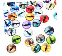 Gadpiparty 100 Pezzi Occhi per Creazioni Fai da Te Accessori per Decorazioni per Occhi Colorati per Progetti Creativi