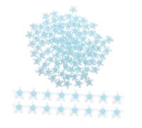Gadpiparty 100 Pezzi Perline Forma di Stella in Acrilico Colorate per Creazioni Fai da Te Leggere e Comode per Gioielli Braccialetti Collane Orecchini Decorazioni Chiavi e Campanelle