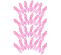 Gadpiparty 100 Pezzi Spille Nastro Rosa in Poliestere, Fiocco Delicato per Sensibilizzazione Cancro al Seno, Facili da Indossare e Rimuovere, per Fundraising