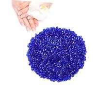 Gadpiparty 1000 Pezzi Decorazioni Matrimonio Cristalli Acrilici 3mm Blu, Strass Trasparenti per Vasi e Unghie, Accessori Brillanti per Feste e Nozze