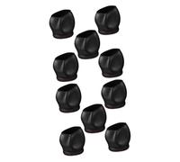 Gadpiparty 10pezzi Coprigambe Per Sedia Tpe Di Coperchi Per Ruote Protezione Pavimento Antigraffio e Silenziosa Per Ufficio e Casa Facile Da Installare e Resistente