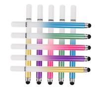 Gadpiparty 10pezzi Pennini Capacitivo Di Penne Stylus Per Tablet e Smartphone Scrittura e Disegno Preciso Colori Pastello