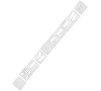 Gadpiparty 10pezzi Stencil per Pittura Riutilizzabili Stencil di Benvenuto Creativi Realizzati in Materiale Resistente e Bello per Decorare e Tessuti