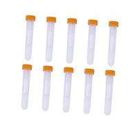 Gadpiparty 10pezzi Tubo Aghi in Pp Trasparente Dispenser Sigillato per Aghi da Cucito Contenitore in Plastica per Organizzare Piccole Parti Come Perline e Medicinali