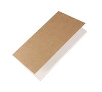 Gadpiparty 12 pezzi Taccuino Kraft Pagine Bianche -notes Vuoto per Appunti Diario di Viaggio Retro Carta Naturale per Scrittura Disegno e Memo