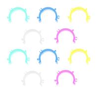 Gadpiparty 125 Pezzi Clip per Bobine da Cucito in Plastica | Previene lo Svolgimento del Filo, Riduce gli Intrecci, per Bobine Ricamo e Filo Cucito