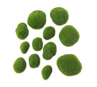 Gadpiparty 12pezzi Muschio Simulato in Pietra per Decorazioni di Vaso e Acquario in Barattolo di Vetro Aspetto Realistico e Vivido per Piante Decorative