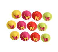 Gadpiparty 15 pezzi Gommine Cappello per Bambine Cancellare Portatile per Studenti con Design Cartone Animato Cancelleria Divertente per Scuola e Regali