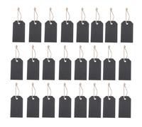 Gadpiparty 150 set Etichette Lavagna Nere per Nomi e Prezzi Cartellini Saldi per Negozi e Vetrine Adatte per Gioielli Abbigliamento e Articoli da Regalo