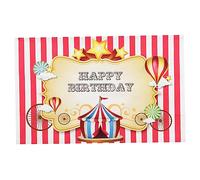 Gadpiparty 1pezzi Carnival Photography Background Cloth Lightweight Party Backdrop for Events Home Decor and Videos Versatile Carnival Theme Decoration for Memorable Photos