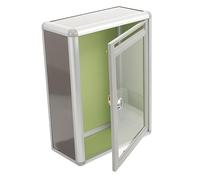 Gadpiparty 1pezzi Cassetta Postale in Acrilico Trasparente Piccola Con Fessura Scatola Suggerimenti e Reclami Per Ufficio e Casa Montaggio Semplice e Resistente