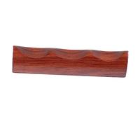 Gadpiparty 1pezzi Portapenne in Legno Poggiapenne Supporto per Penne Portapenne Pratico Squisita Fattura Durevole Base Stabile Design Semplice Elegante Riporre Pennello Penna Tempera Pennello