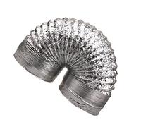 Gadpiparty 1pezzi Tubo Flessibile in Alluminio Spesso Da ø Per Ventilazione Hvac Resistente Al Calore Condotto Aria Retrattile Per Asciugatrice e Condizionatore Adatto Cucine e Ambienti Inter