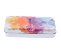 Gadpiparty 1Set Portatile per Acquerello con Scatola Compartimenti Colorati Palette per Pittura da Esterno e Studio Include Contenitori per Colori Acquerellabili