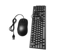 Gadpiparty 1set Tastiera e Mouse Usb Moderno Con Lettere Arabe Cablato Silenzioso e Compatto Per Laptop e Computer Design Ergonomico e Alta Risposta Senza Ritardi e Facile Da Usare