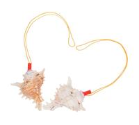 Gadpiparty 2 Conch Horn Noise Maker Natural Bubble Trumpet Design Decor For Home Wedding Unique Craftsmanship For Coastal Modern Spaces