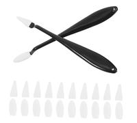 Gadpiparty 2 Impostati Set di Gomma per Schizzi Miscelare Dauber Utensili Pittura Arte Strumento di Fusione degli Schizzi Forniture per Il Disegno dell'artista emulsione Black