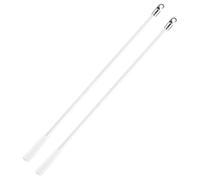 Gadpiparty 2 pezzi Bacchetta Inclinabile per Tende Manico Bastone di Ricambio per Tende Verticali Facile da Installare e Versatile per Luce e Temperatura