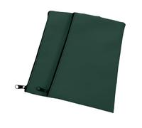 Gadpiparty 2 Pezzi borsa per banconote biglietto marsupio soltanto sacchetto di denaro banca borsa porta soldi sacca in contanti Sacche di cerniera Sacca di denaro Lega di alluminio Verde