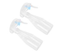 Gadpiparty 2 pezzi Bottiglie Spray Pressione Manuale in Plastica Riutilizzabili per Annaffiare Piante Pulizie Domestiche e Acconciature Leggere e Portatili