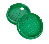 Gadpiparty 2 Pezzi Coperchio per Valvole Irrigazione Circolare in Plastica Stabile per Uso Esterno su Sistemi di Irrigazione Domestici