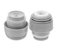 Gadpiparty 2 Pezzi Coperchio Termico per Tazza da Viaggio con Chiusura a Scatto Accessorio Compatibile per Borracce Isolanti da Copribottiglia per Mantenere la Temperatura Calda e Fredda