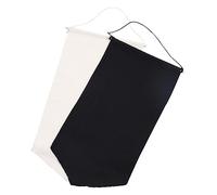 Gadpiparty 2 Pezzi decorazioni sospese per scene chiave espositori per fiere dell'artigianato banner display pin smaltato Banner sospeso muro sospeso cotone poliestere Black