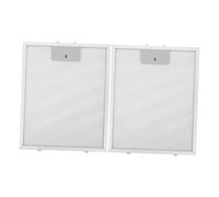 Gadpiparty 2 pezzi Filtro Antigrasso per Estrattore d'Aria Rete in Alluminio Multistrato Resistente al Calore Facile Installazione con Clip per Cucina Pulita e Aria Pura