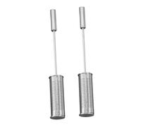 Gadpiparty 2 pezzi Filtro Tè in Acciaio Resistente con Mesh Ultra-fine Diffusore Riutilizzabile per Foglie Sfuse Accessorio Essenziale per Teiere e Tisane Resistente e Pratico per Uso