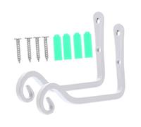 Gadpiparty 2 Pezzi Ganci in Ferro da Parete Vintage Supporti Resistenti per Appendere Cesti e Piante Staffe Metalliche Retro per Decorazioni Parete Interno ed Esterno