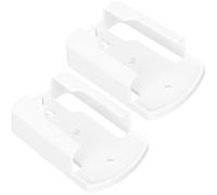 Gadpiparty 2 pezzi Porta Telecomando da Muro Autoadesivo Supporto Telecomando Parete con Apertura Inferiore Antipolvere per Condizionatore e Tv Organizer Telecomandi Facile da Installare