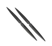 Gadpiparty 2 Pezzi Strumento Doppia Estremità per Intaglio Cera Mezza File per Modellazione e Creazione Gioielli Utensile per Scultura Dettagliata