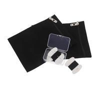 Gadpiparty 2 Pezzi Tasche Interne Cerniera da Cucire per Cappotti e Felpe, Tasche Nascoste Antifurto in Tela Nera per Viaggio e Spostamenti