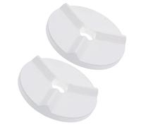 Gadpiparty 2 Pezzi Torta a Cuscino con Glassa Anti- Forno per Ceramica Supporto in Ceramica Isolamento Tappeto di Supporto del Forno Accessori per Forni in Ceramica Ossido di Alluminio