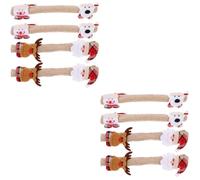 Gadpiparty 2 Set Guanti Per Maneggiare Il Frigorifero Protezioni Per Le Maniglie Del Frigorifero Coperchi Delle Manopole Del Congelatore Protezioni Delle Manopole Biancheria 4 Pezzi * 2