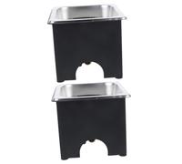 Gadpiparty 2 Set lavabicchieri Pulitore per bottiglie spray tazza sbarra ciotola Lavello borraccia borraccia acqua sciacquatrice a bar sciacquatrice per tazze Acciaio inossidabile