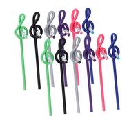 Gadpiparty 2 Set Matite Note Musicali Colorate Multifunzione Con Design Ergonomico E Struttura Robusta Per Studenti Artisti E Professionisti Per Disegno E 12 Pezzi * 2