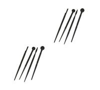 Gadpiparty 2 Set Set di Strumenti di Argilla Scolpire L'argilla Clay Cutters Fabbricazione Scultura Utensili Riutilizzabile Taglierina di Argilla Plastica Nero 4 Pezzi * 2